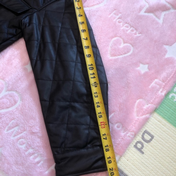 VIGOSS WOMEN’s FAUX LEATHER QUILTED JACKET SIZE M - Picture 9 of 10